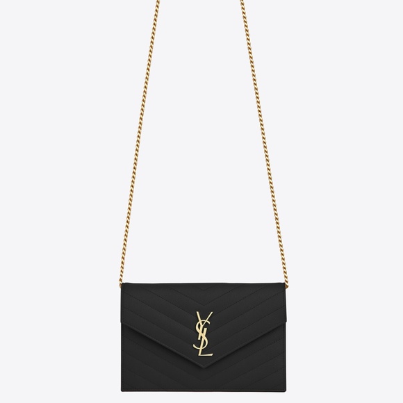 Yves Saint Laurent ENVELOPE CHAIN WALLET - Picture 1 of 6